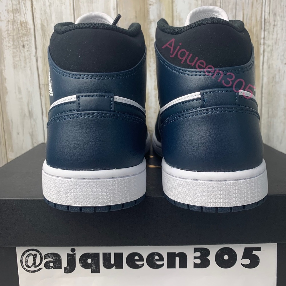Air Jordan 1 Mid Armory Navy Men's - Picture 6 of 6